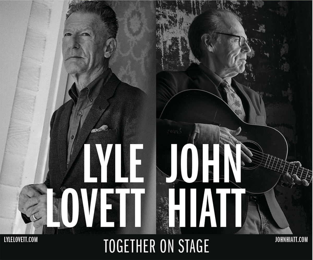 Lyle Lovett & John Hiatt Together On Stage