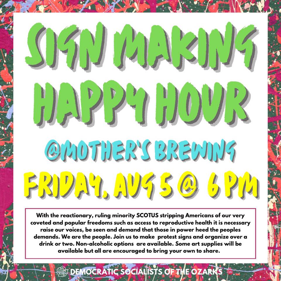 Sign Making Happy Hour