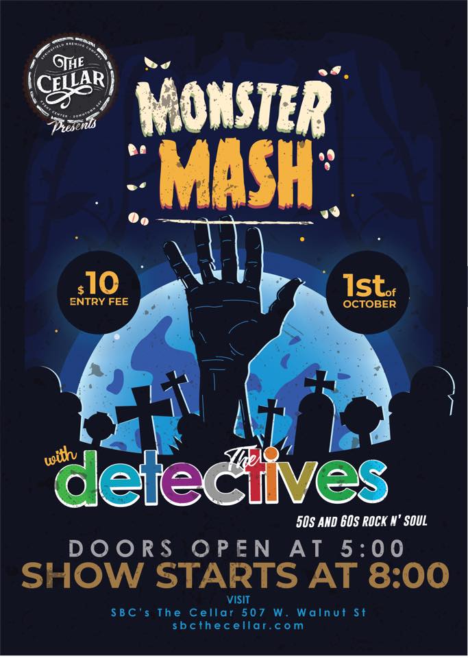 The Detectives Monster Mash at SBC's The Cellar!