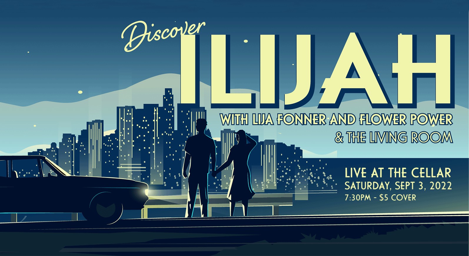 ilijah with Lija Fonner and the Flower Power & the Living room