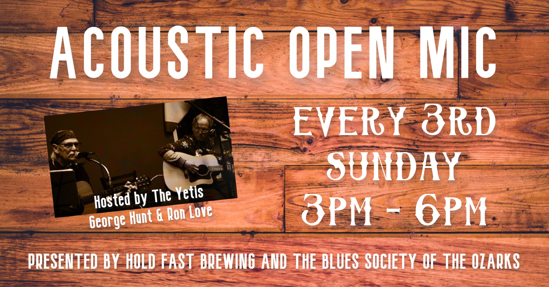 Acoustic Open Mic at Hold Fast