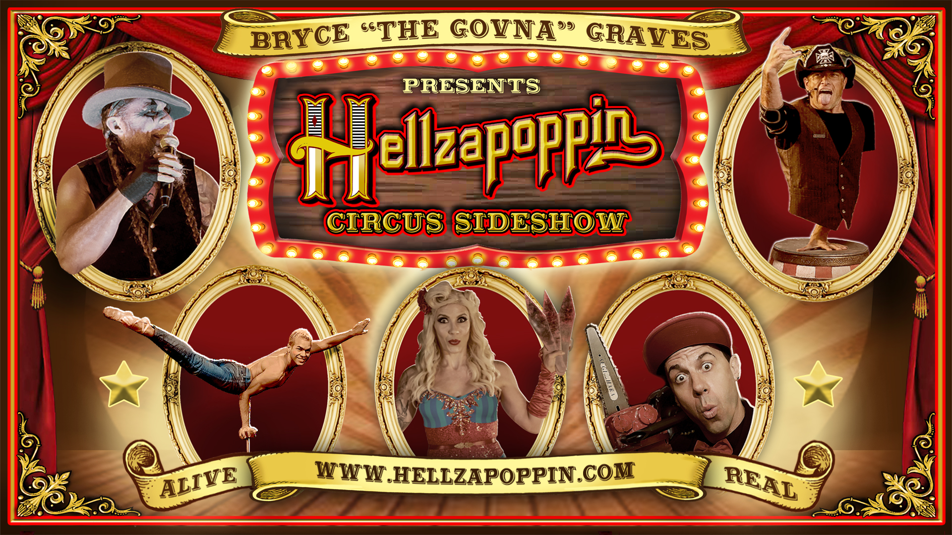 Hellzapoppin Circus Sideshow It's All Downtown It's All Downtown