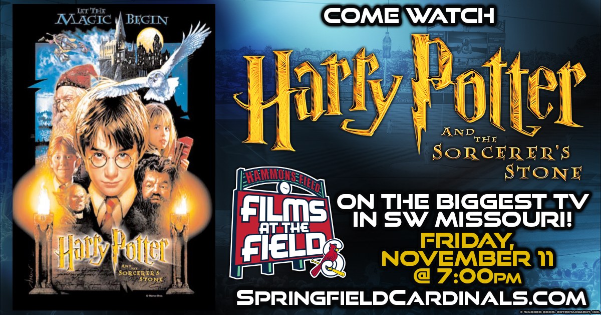 Harry Potter and the Sorcerer's Stone at Hammons Field!