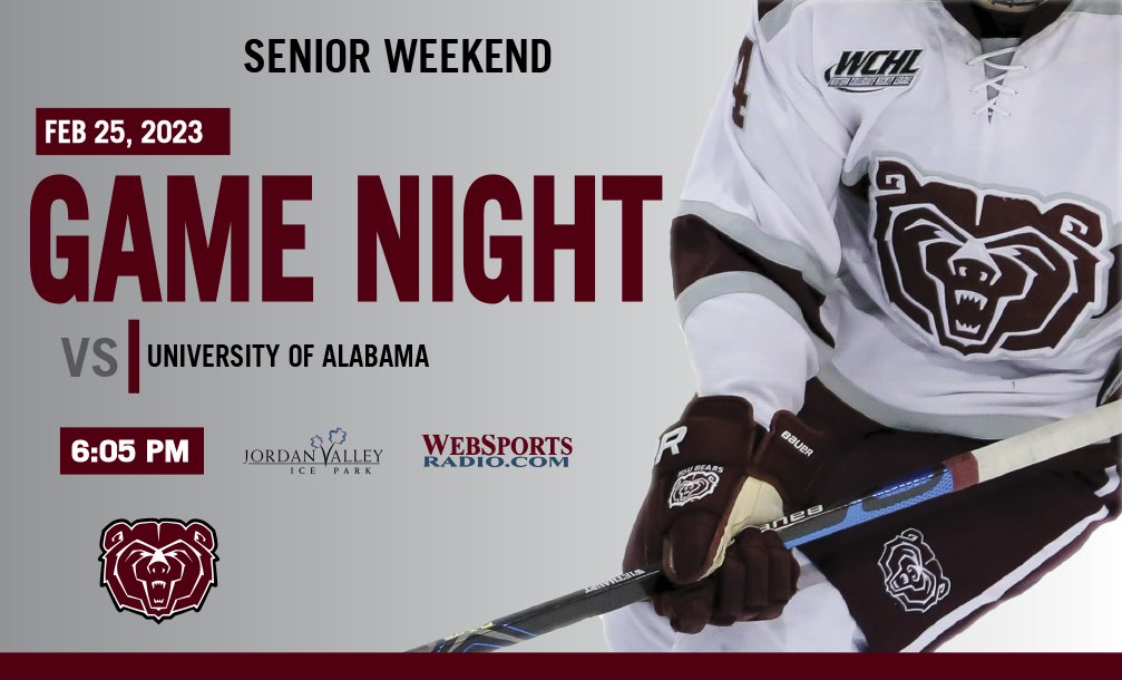 Ice Bears vs Frozen Tide - Senior Weekend!