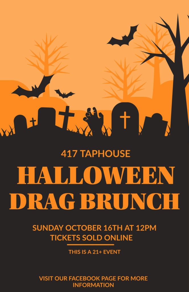 Spooky Halloween Drag Brunch It's All Downtown It's All Downtown