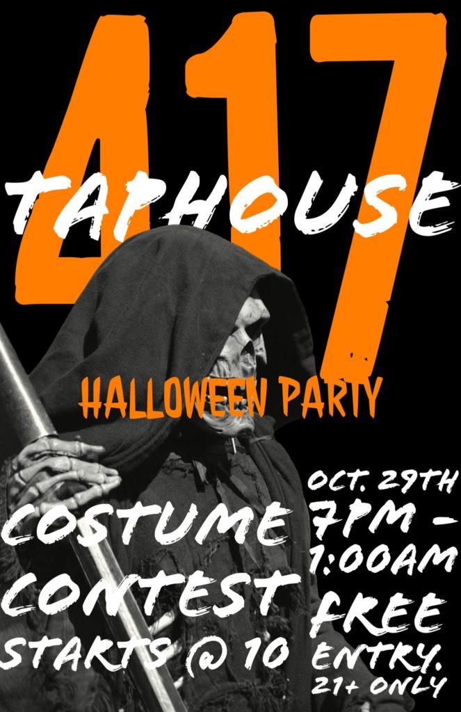 Taphouse Halloween Party & Costume Contest It's All Downtown It's
