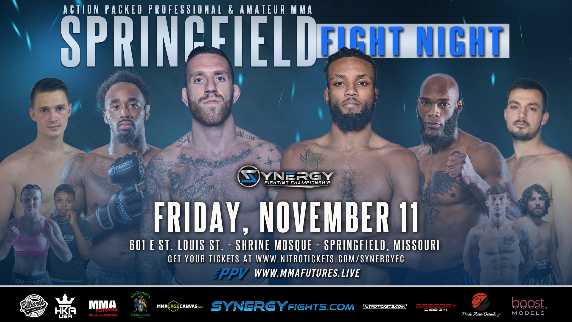 Synergy Fighting Championship 3: Springfield Fight Night