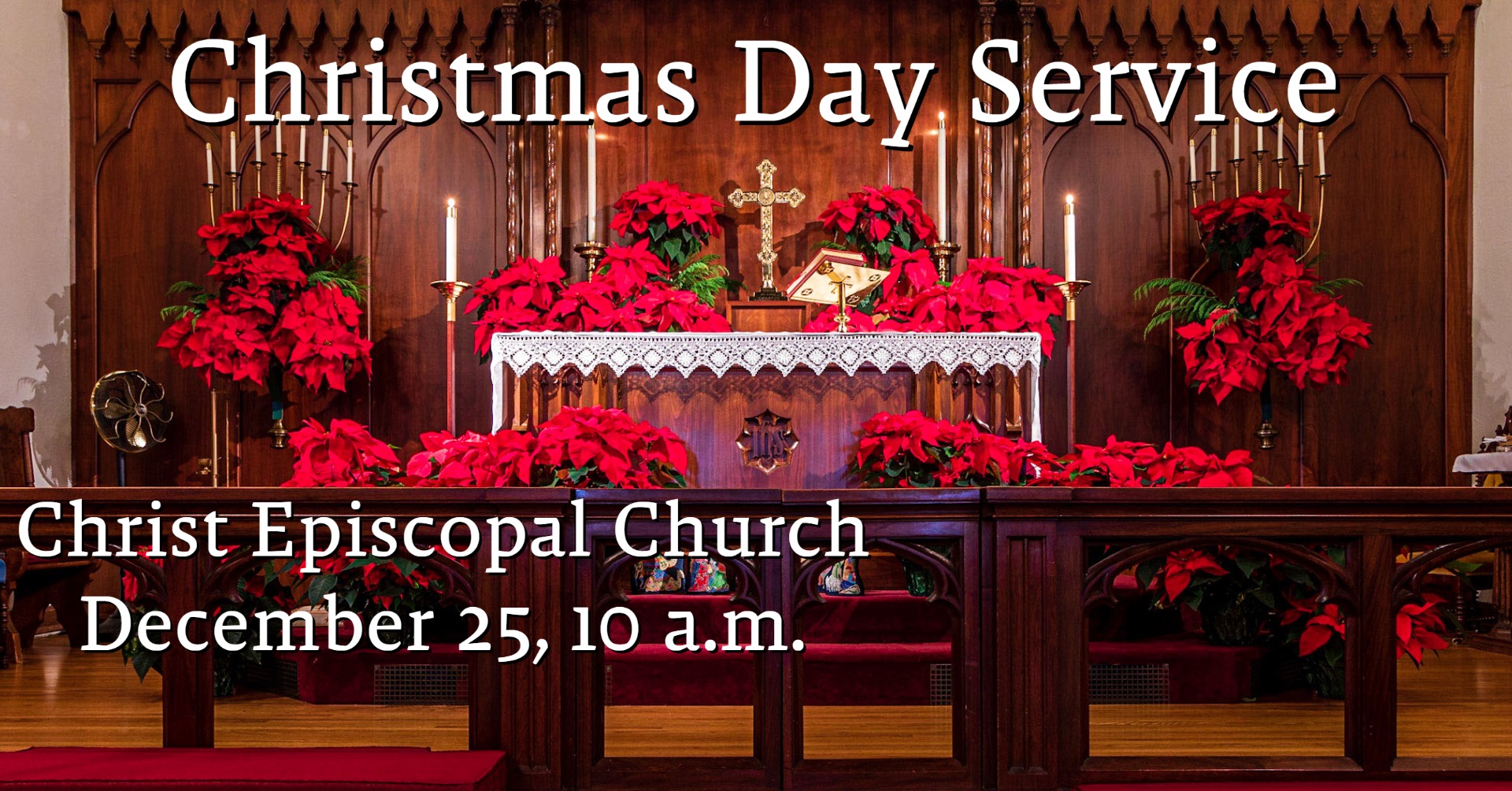 Christmas Day Service at Christ Episcopal