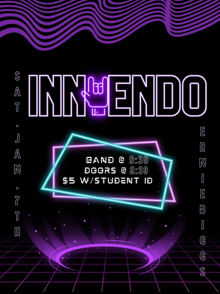 INNUENDO Live at Ernie Biggs!!!