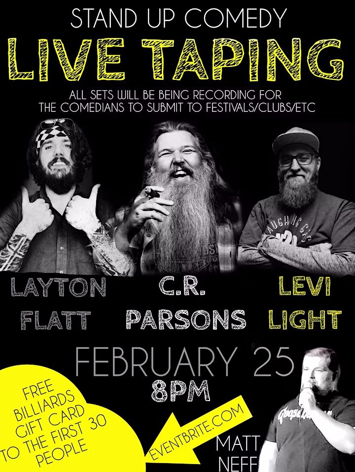 Live Taping Comedy Night