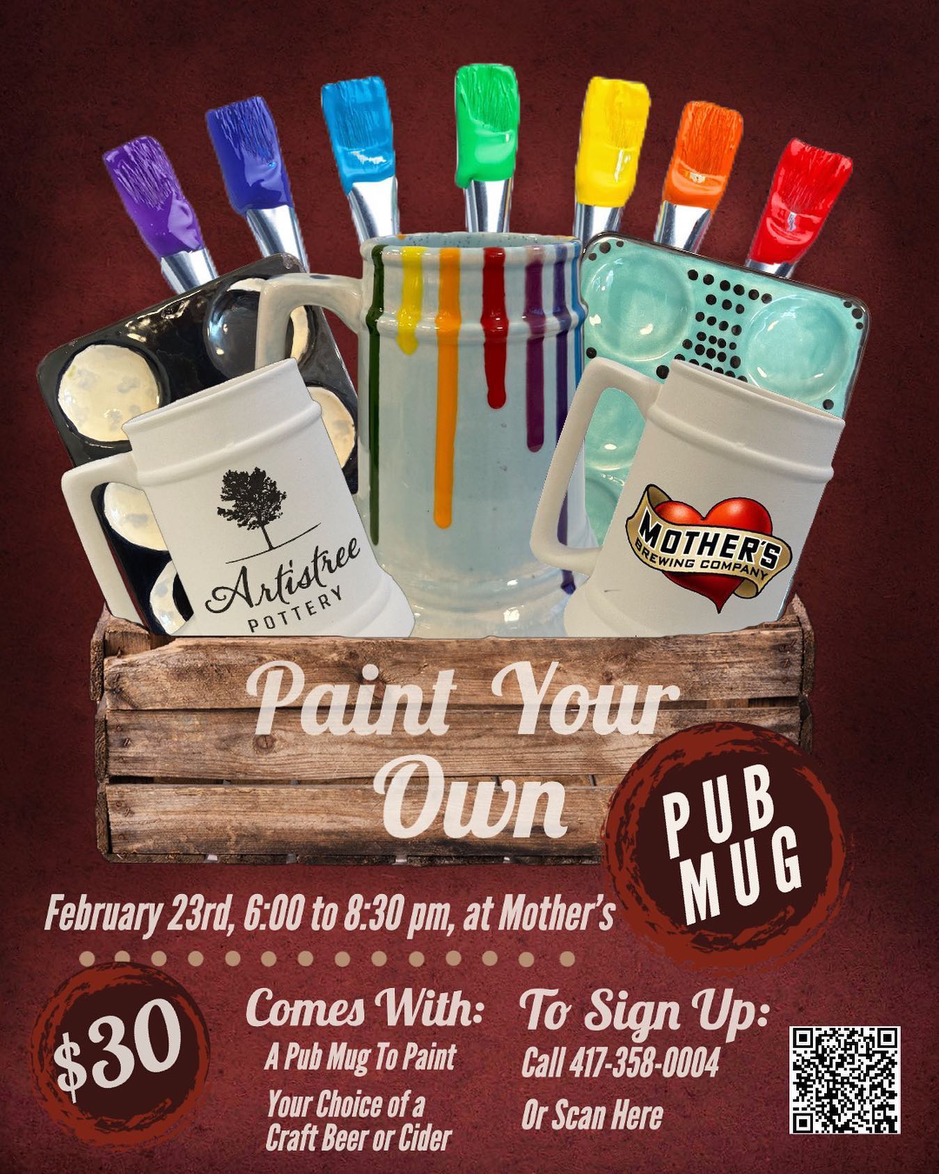Paint Your Own Pub Mug