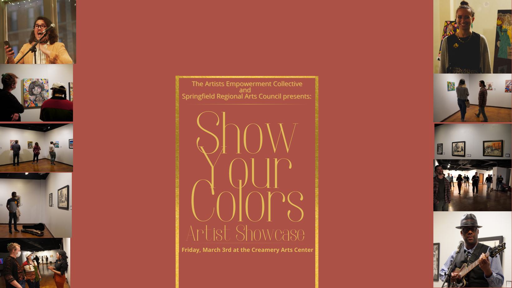 3rd Annual Show Your Colors Artists Showcase