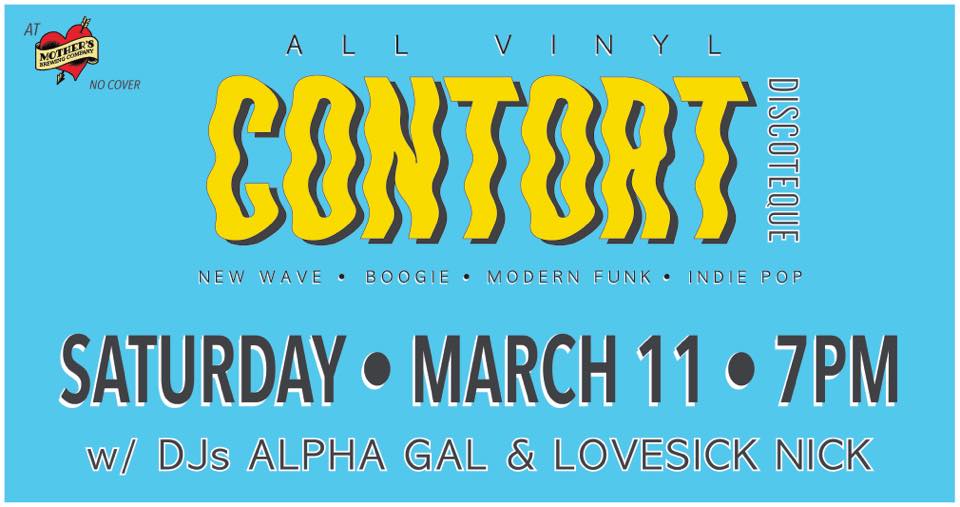 CONTORT Discoteque- ALL VINYL Dance Party