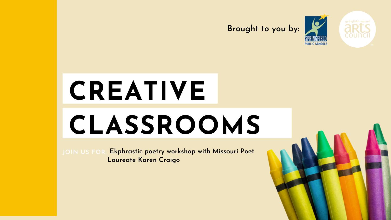 Ekphrastic poetry workshop with Missouri Poet Laureate Karen Craigo