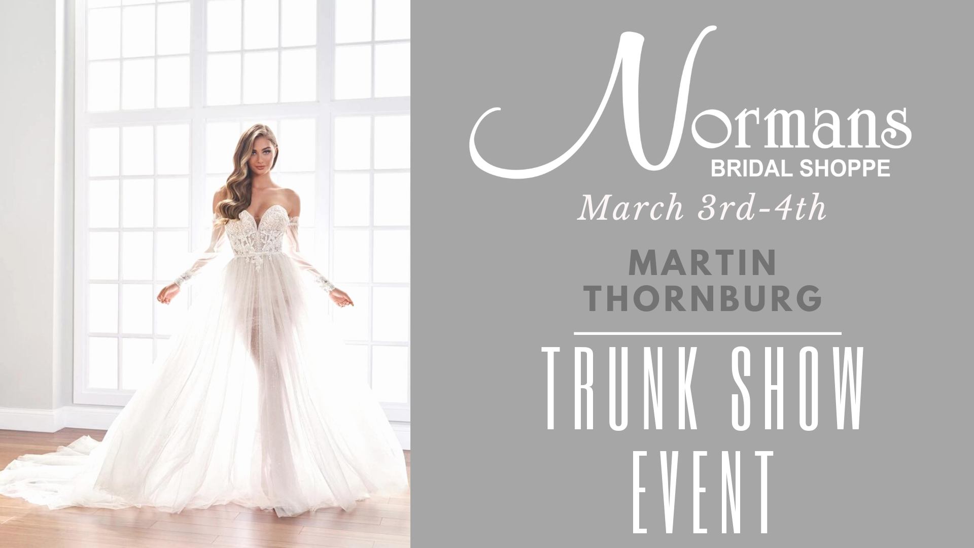 Martin Thornburg Trunk Show Premier