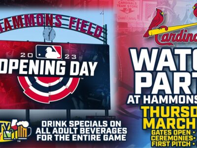 FREE St. Louis Cardinals Opening Day Watch Party!