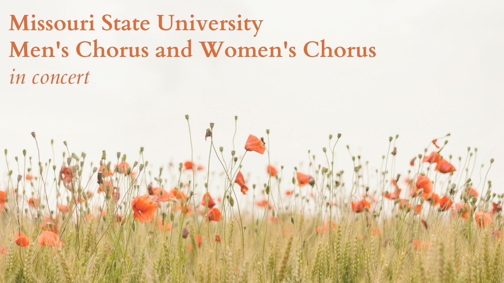 MSU Men's Chorus and Women's Chorus Concert