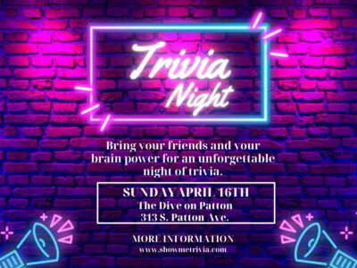 Trivia Night at The Dive on Patton