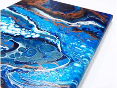Acrylic Pour Sip and Paint at Hour House
