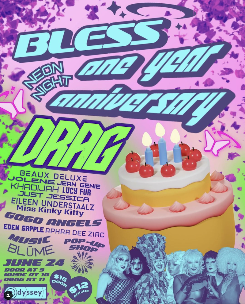 Bless 1 Year Anniversary (Neon Night)