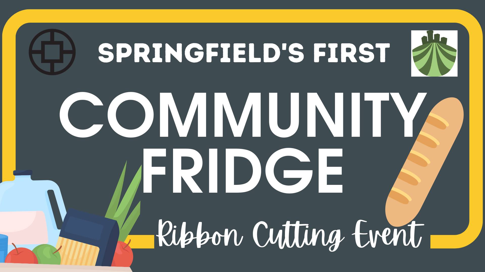 Springfield's First Community Fridge : Ribbon Cutting Ceremony!