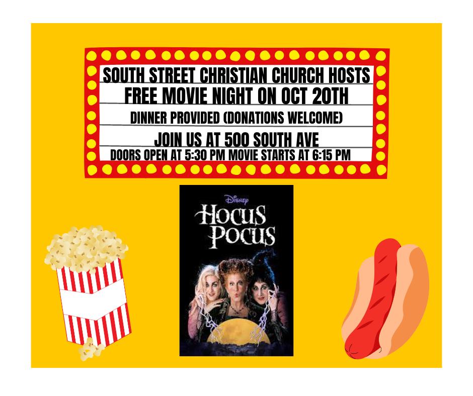 Free Movie Night - Hocus Pocus