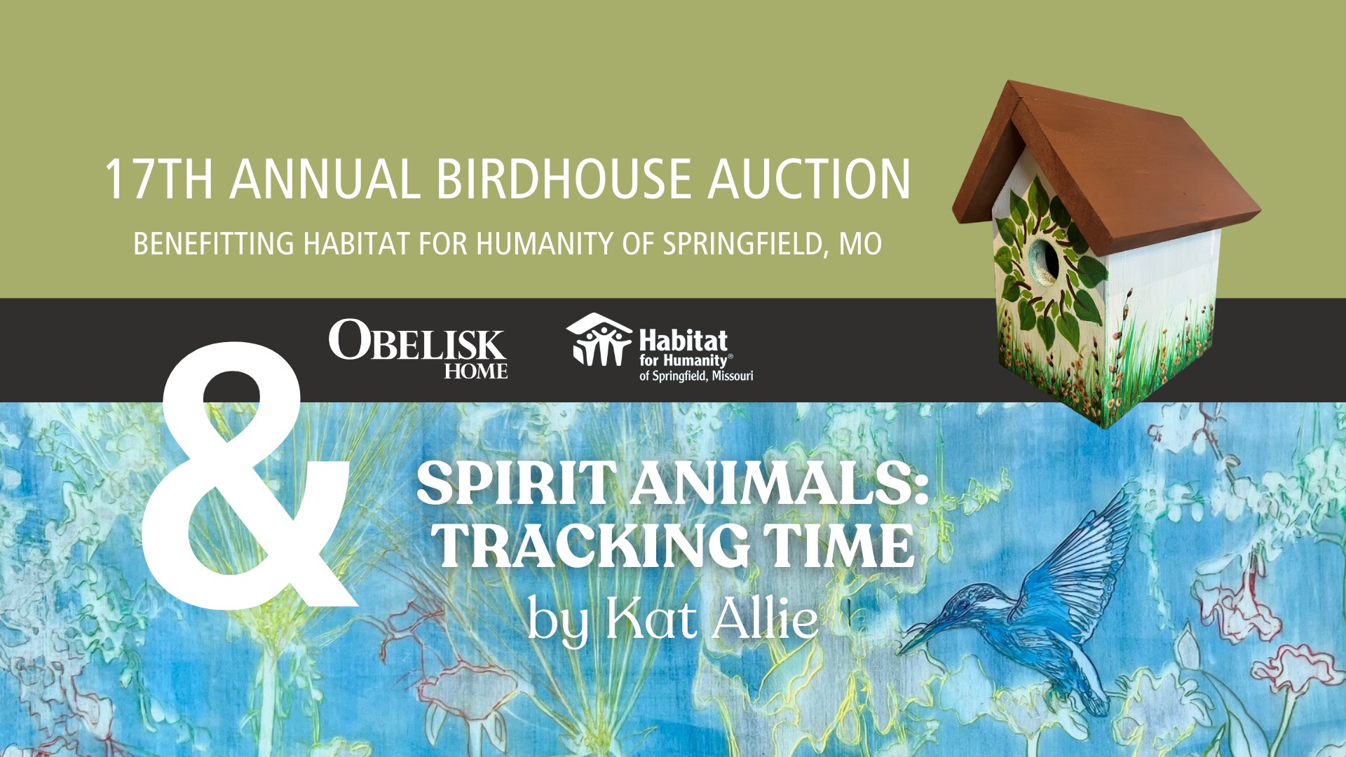 September First Friday: Kat Allie + Birdhouse Auction