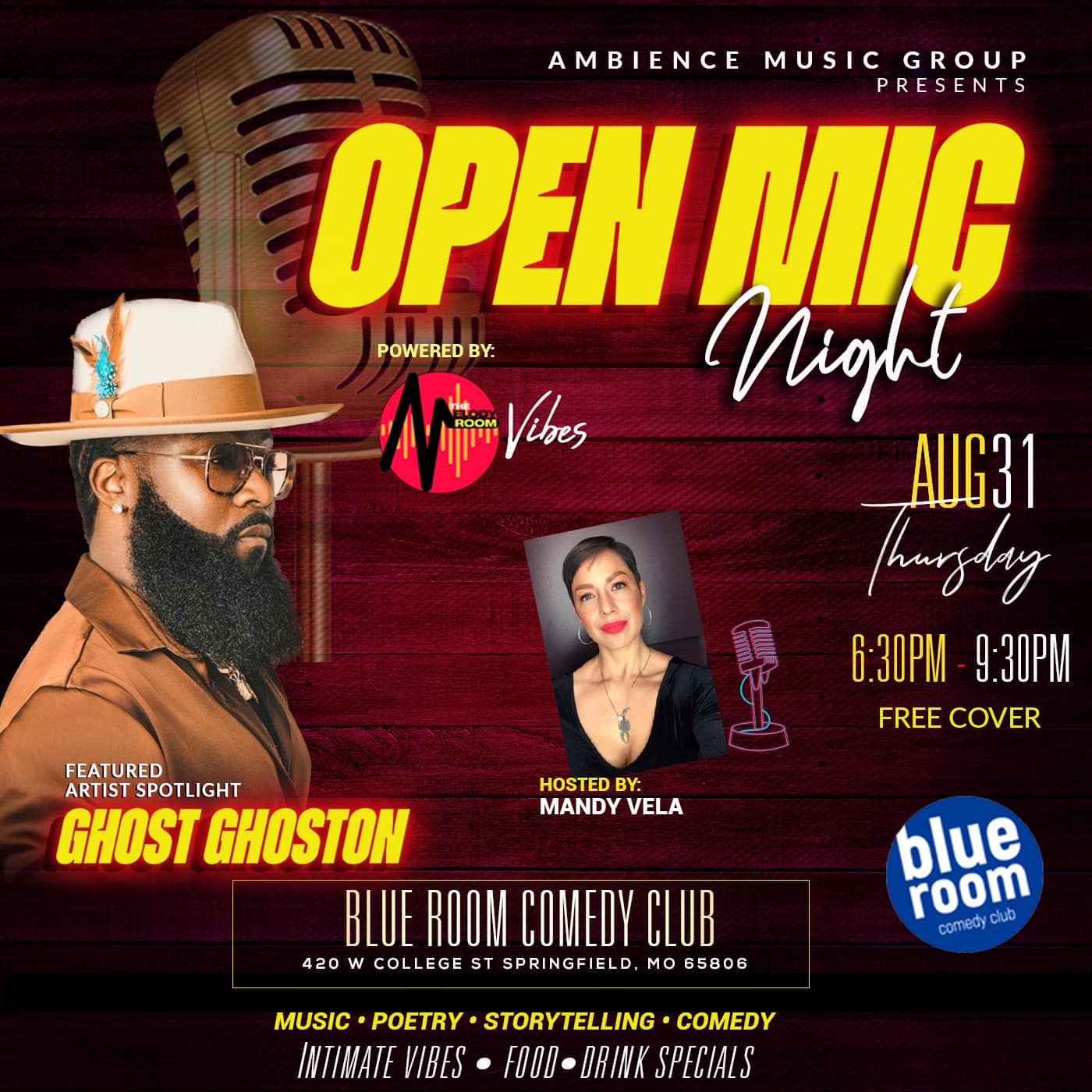 The Melody Room Open Mic