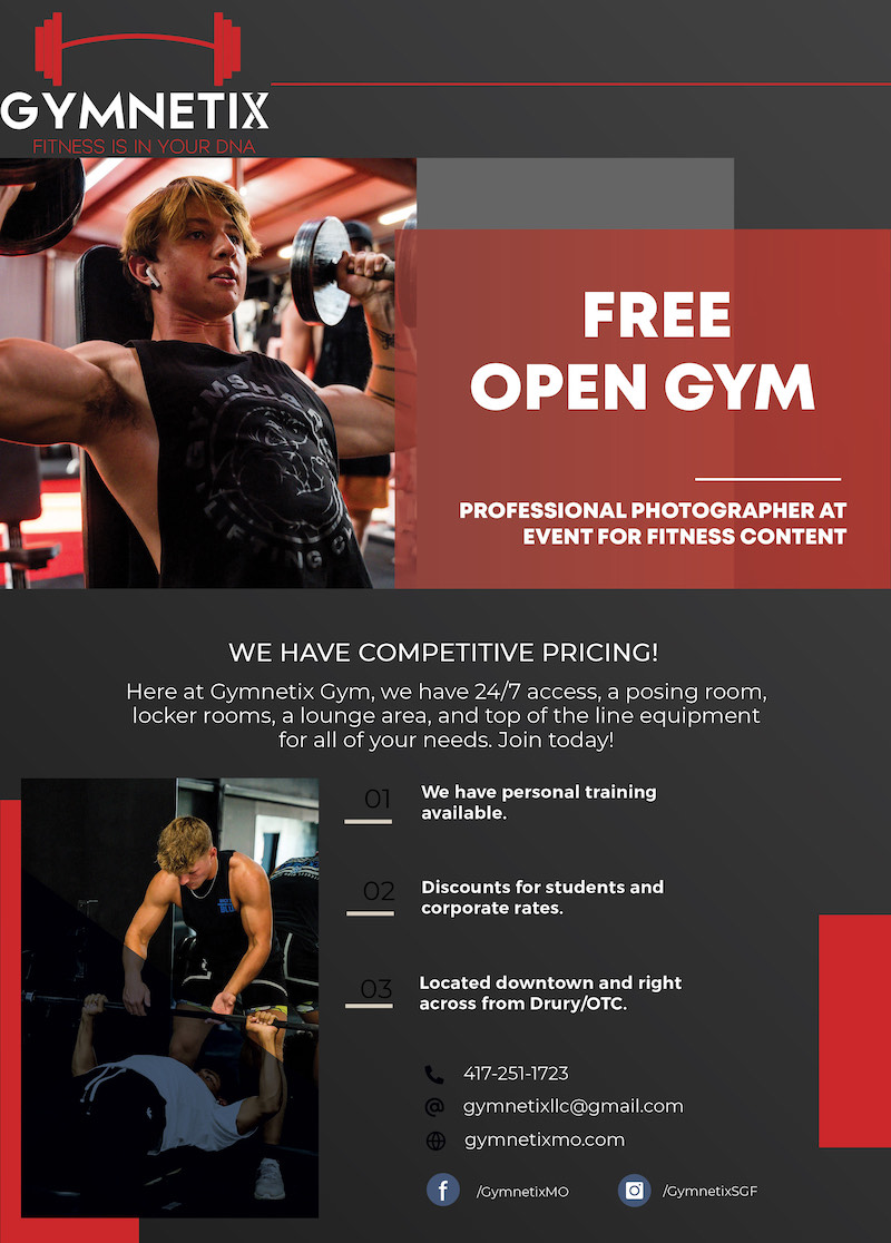 Gymnetix Free Open Gym