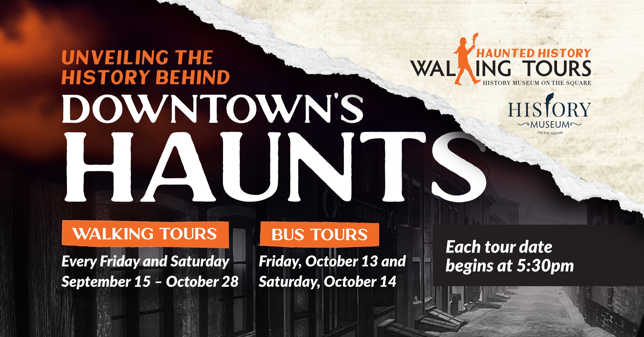 Haunted History Bus Tour