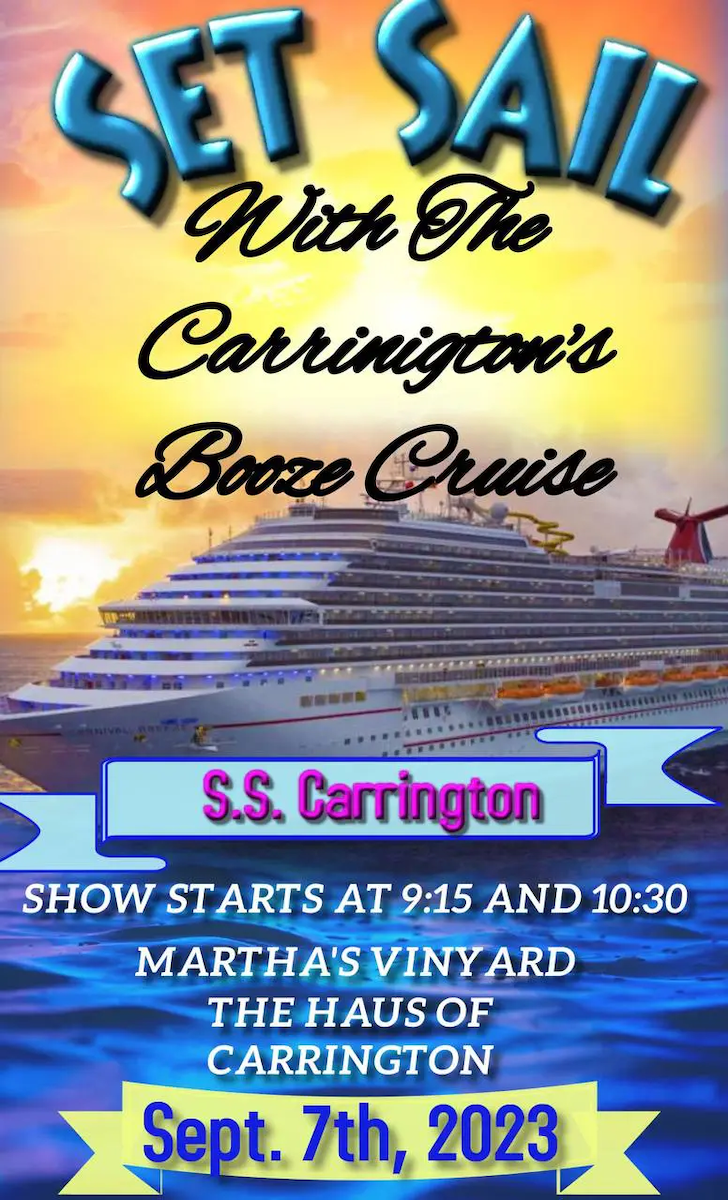 Set Sail with the Carrington's Booze Cruise