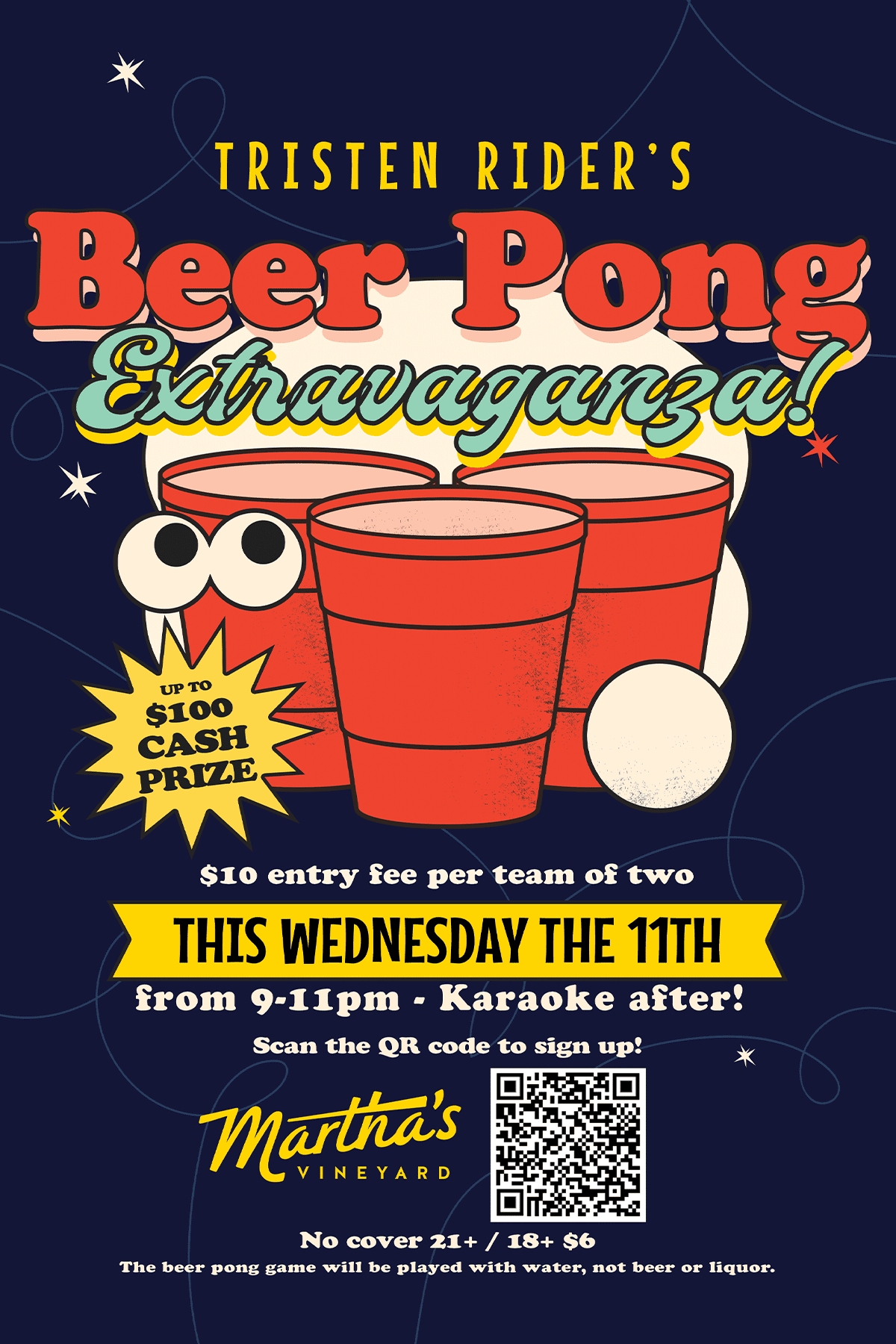 Martha’s Vineyard Beer Pong Extravaganza