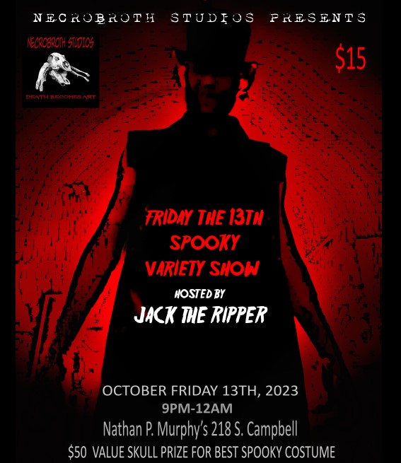 Friday the 13th Spooky Variety Show