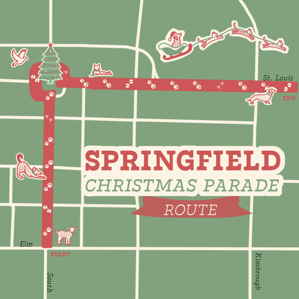 Christmas Parade Route Map It's All Downtown It's All Downtown