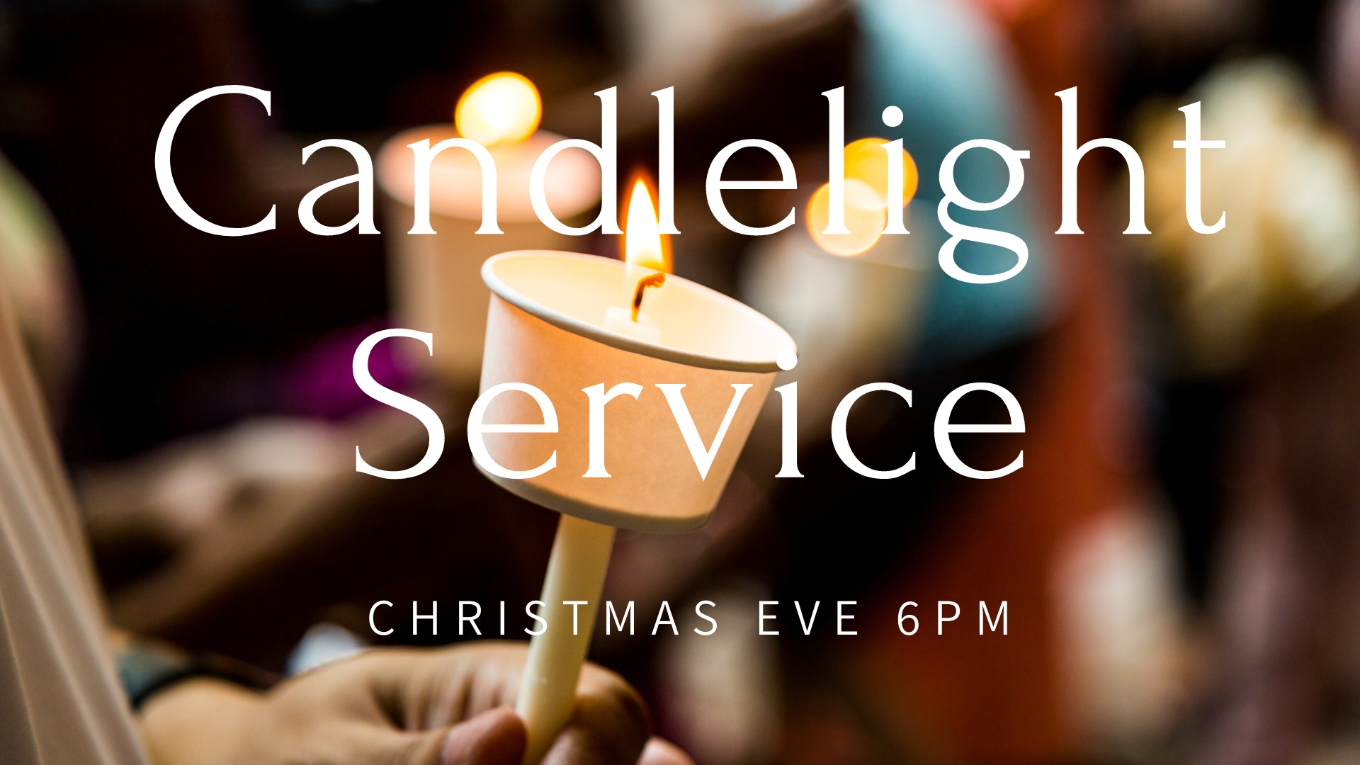 South Street Christian Church Christmas Eve Candlelight Communion Service