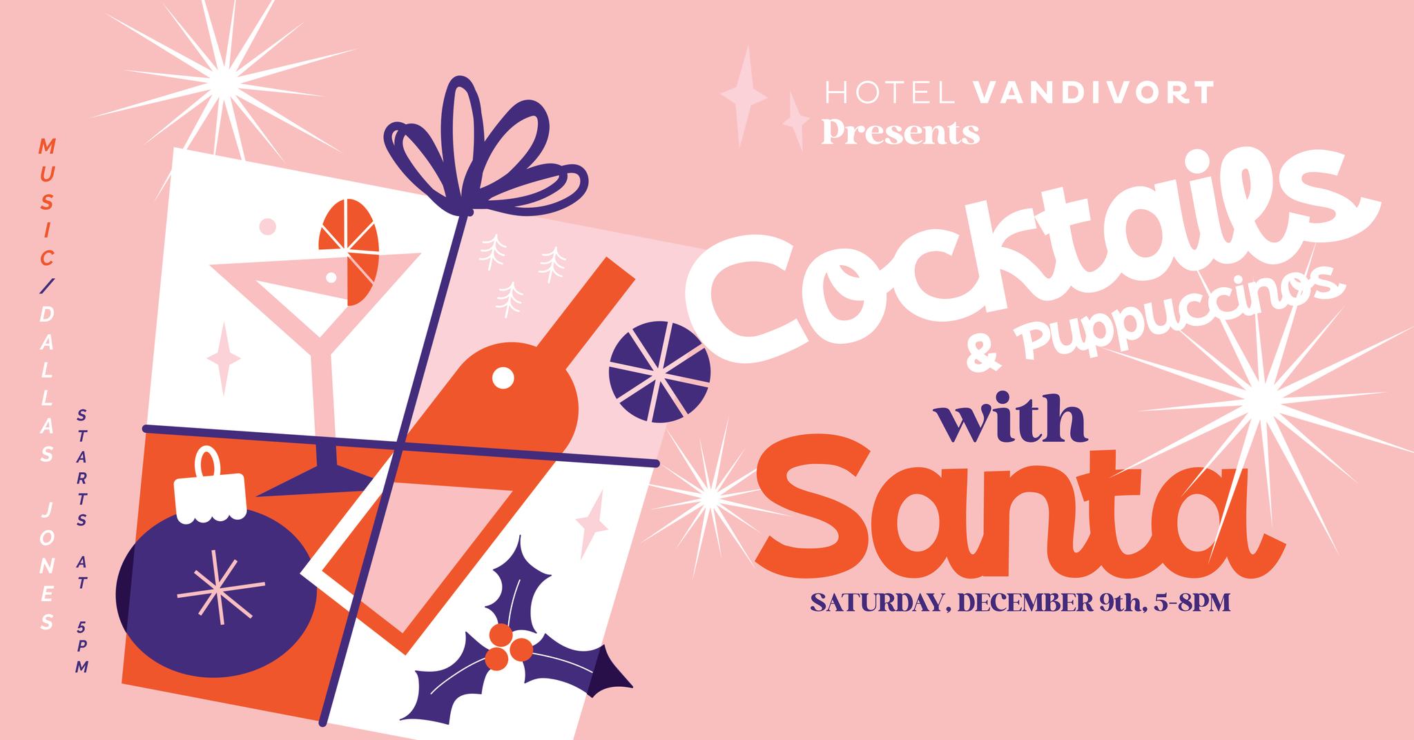 Cocktails (and Puppuccinos) with Santa