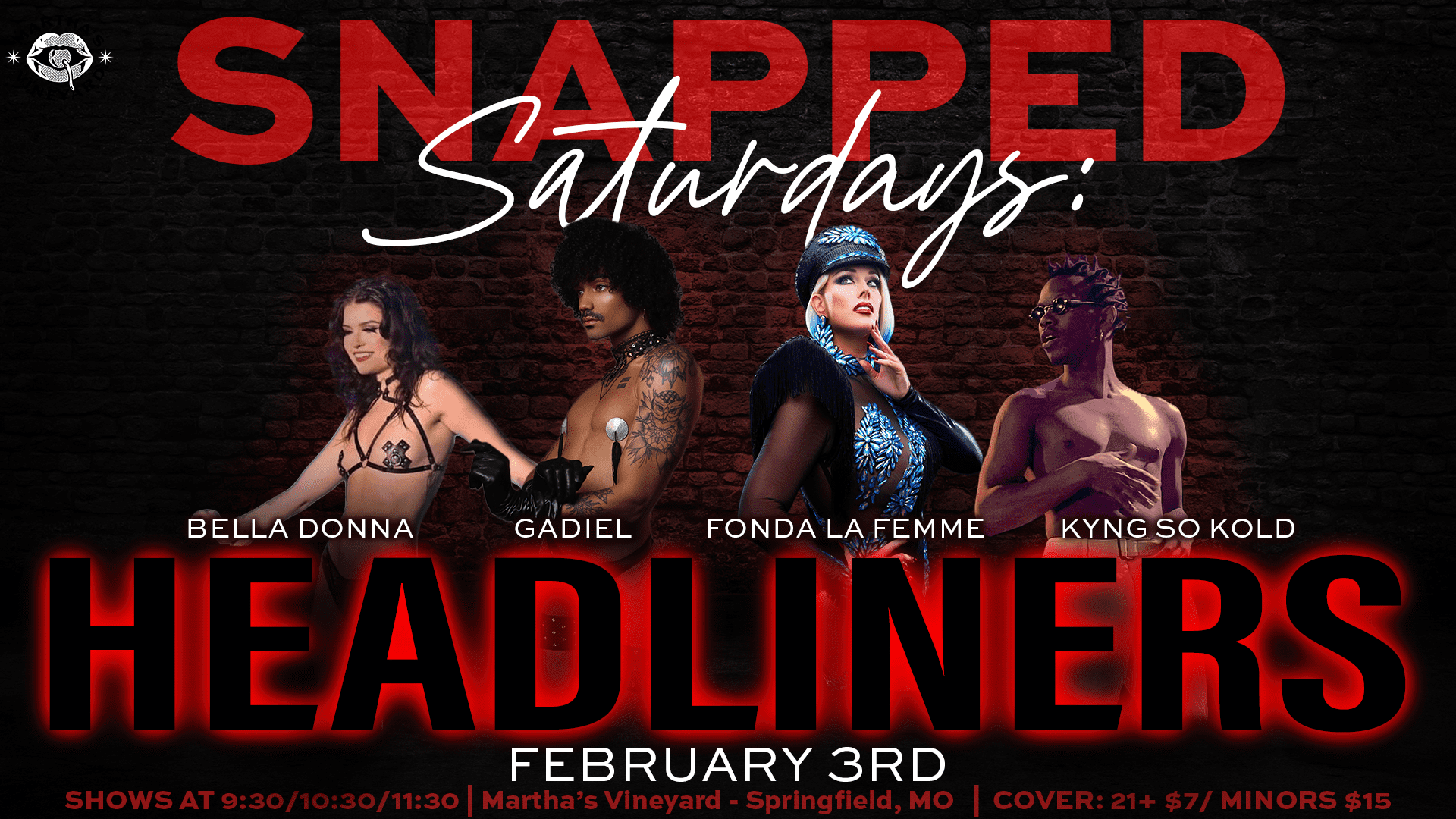 SNAPPED SATURDAYS: Headliners