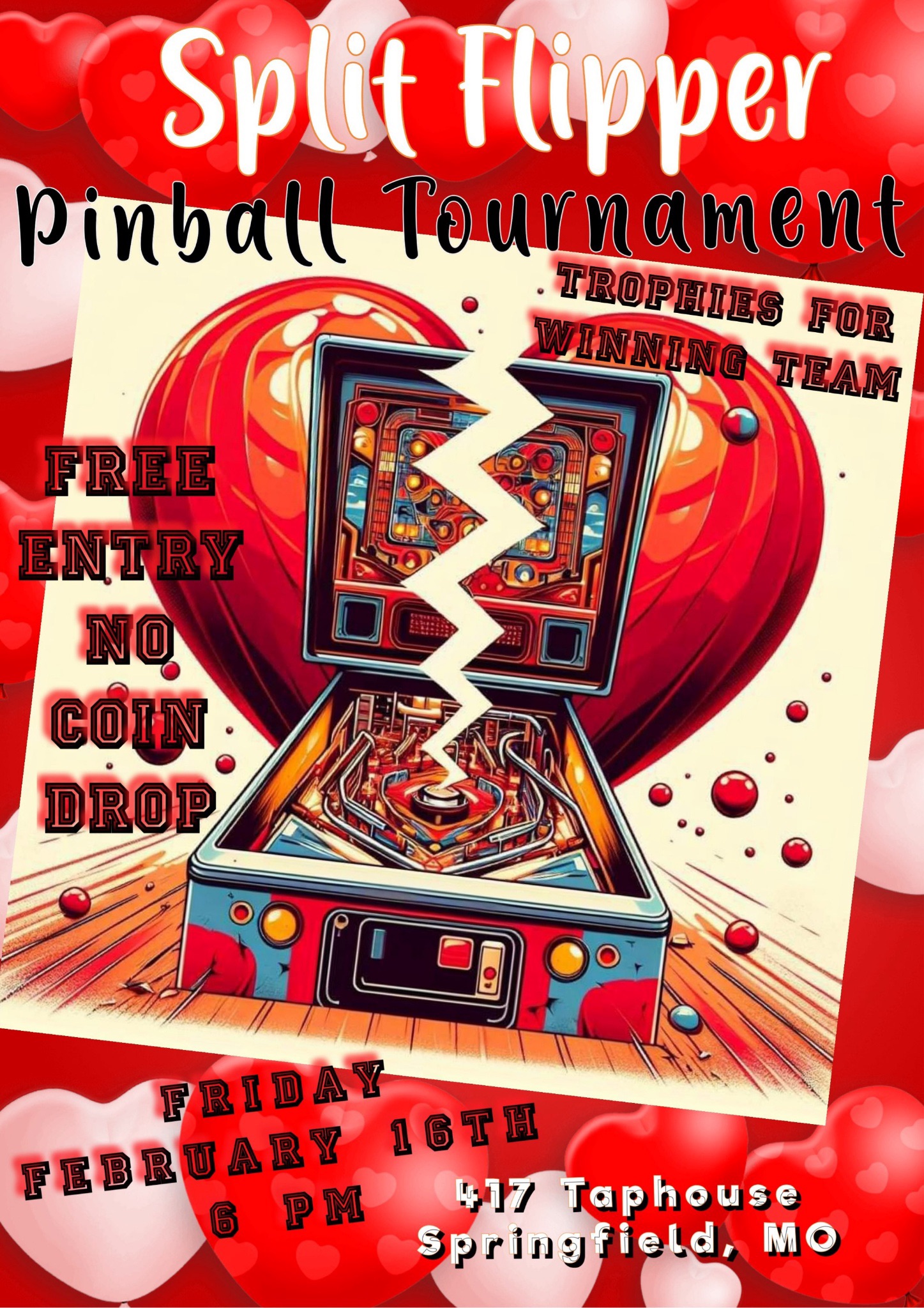 Split Flipper Pinball Tournament