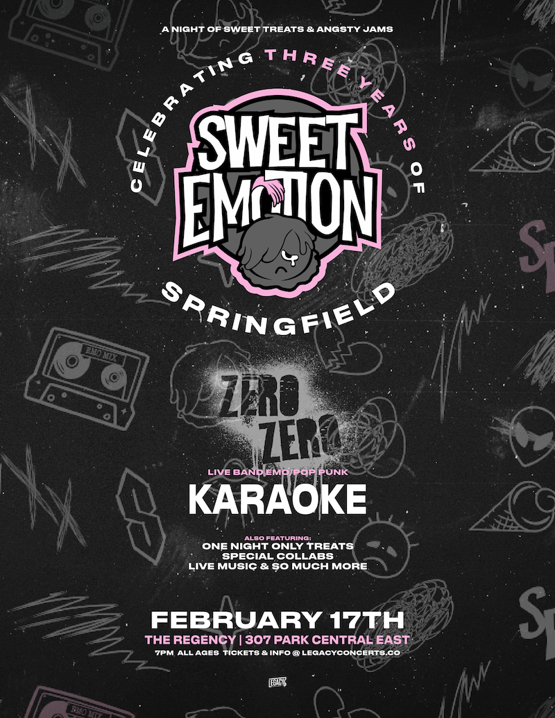 Sweet EMO SGF Three Year Celebration: Live Band Kararoke Edition
