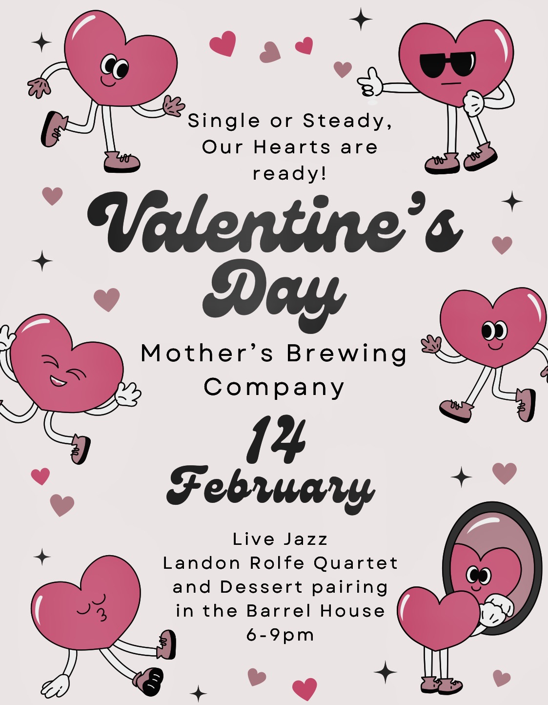 Valentine's Day Live Jazz & Dessert Pairing