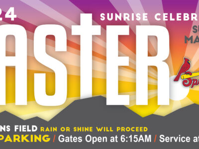 Easter Sunrise Service at Hammons Field