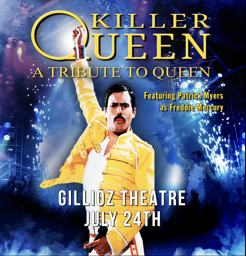 Killer Queen - A Tribute To Queen Featuring Patrick Myers as Freddie Mercury