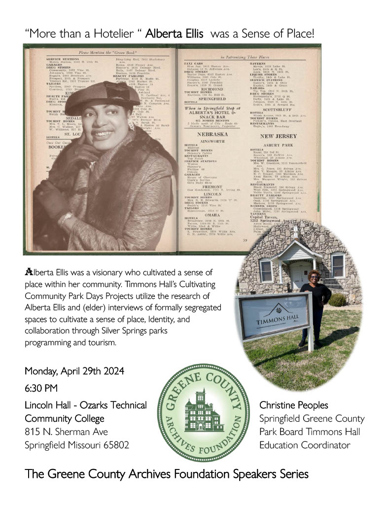 Greene County Archives Foundation Speaker Series