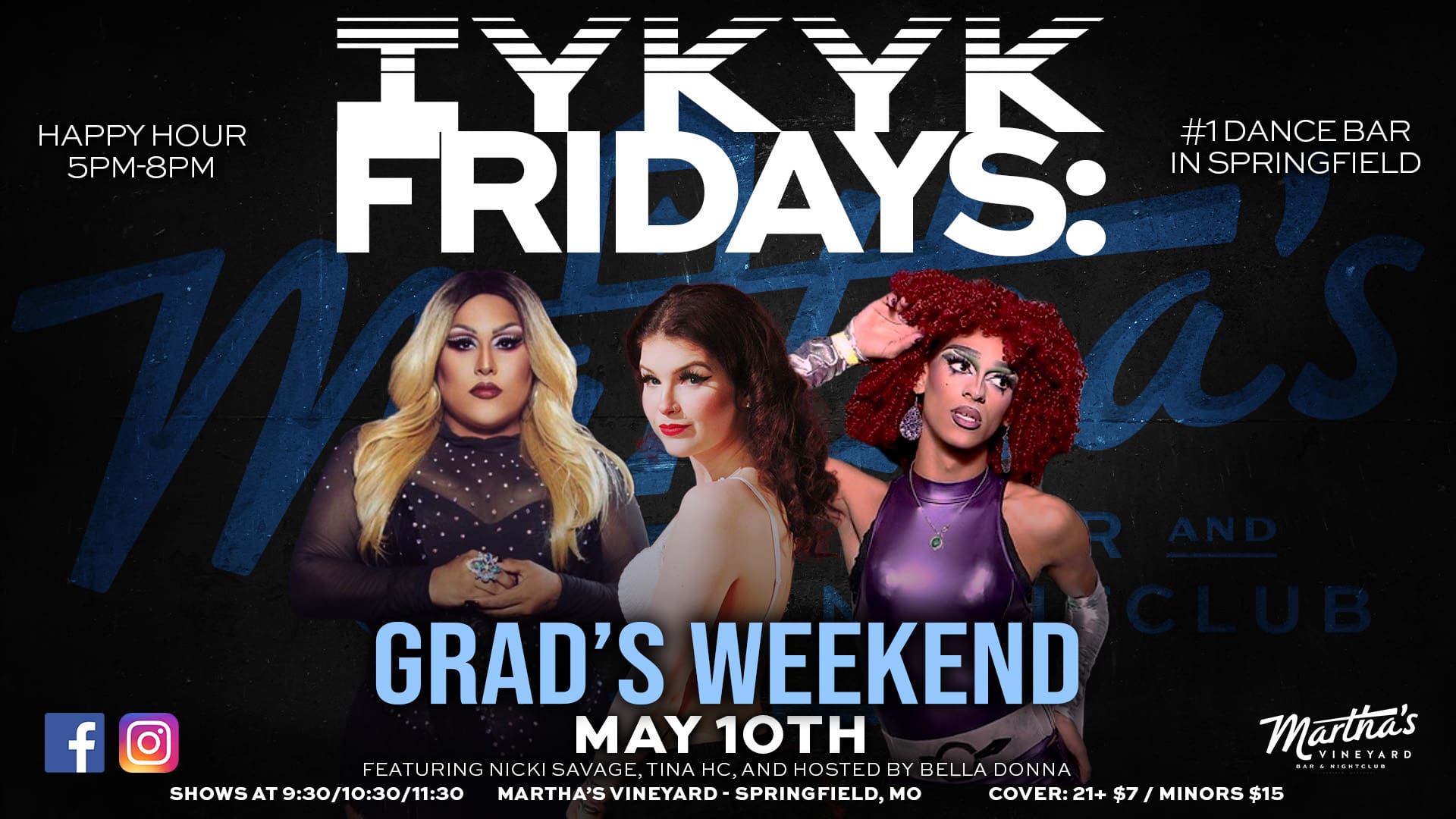 IYKYK FRIDAYS: GRAD’S WEEKEND