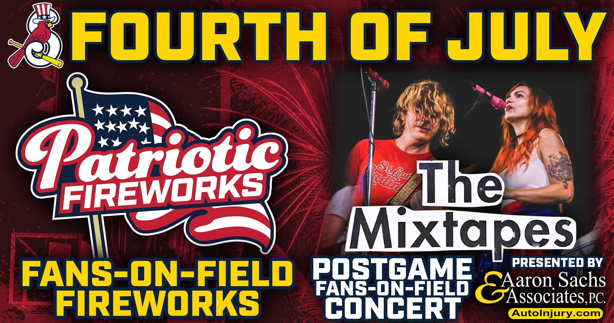 4th of July Bash with Springfield Cardinals