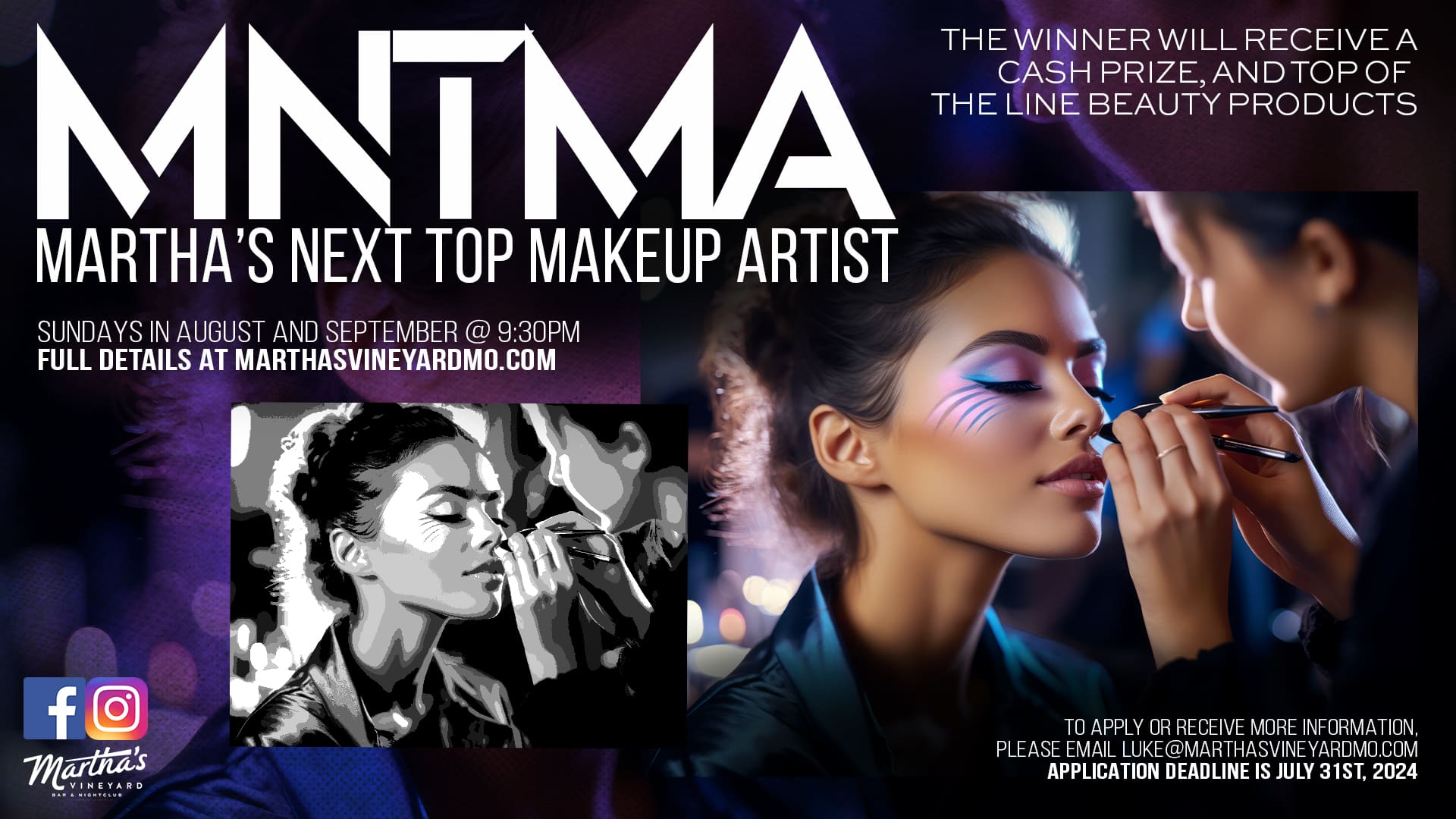 MNTMA: Martha’s Next Top Makeup Artist Competition