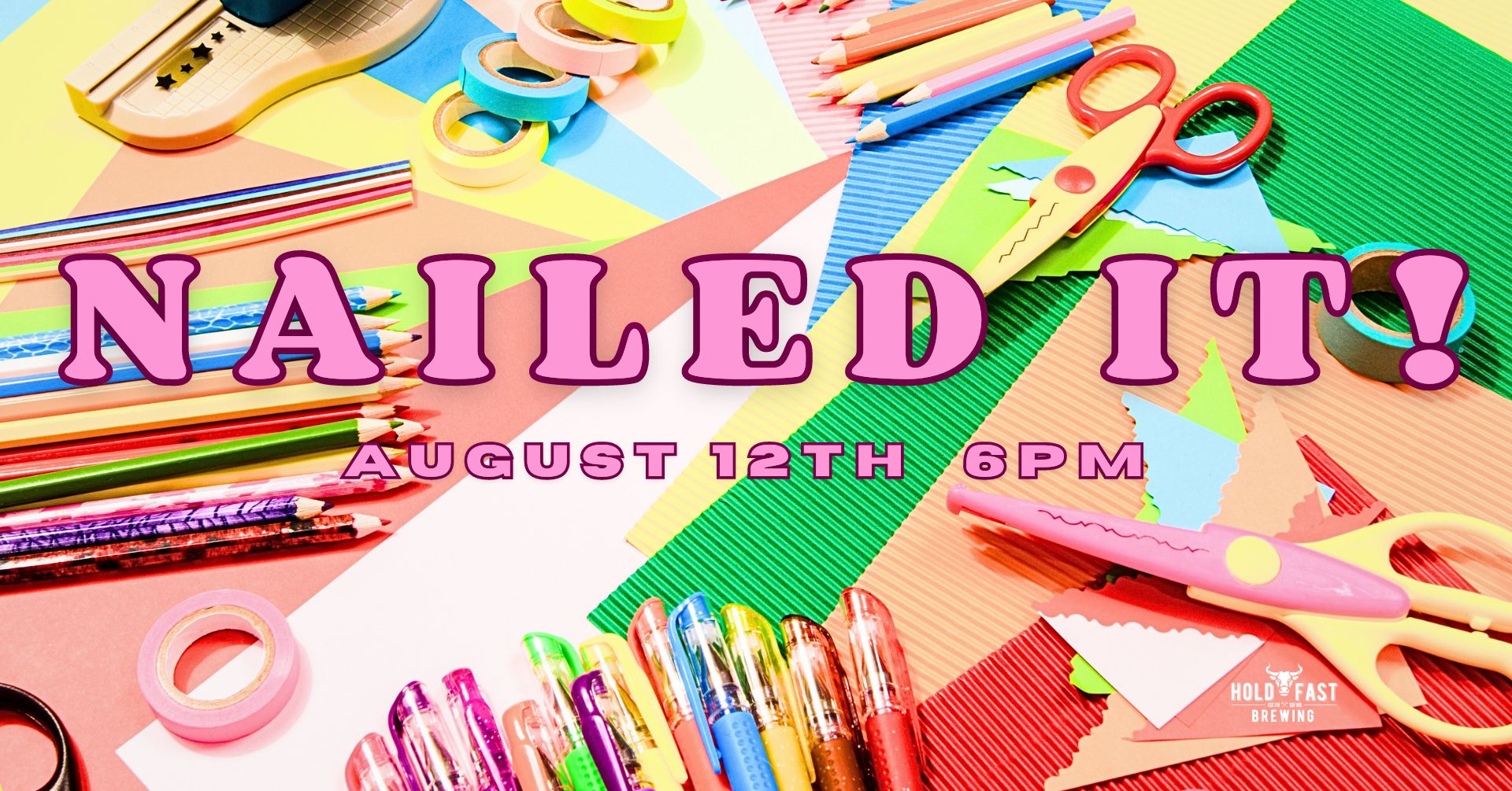 NAILED IT! AT HOLD FAST