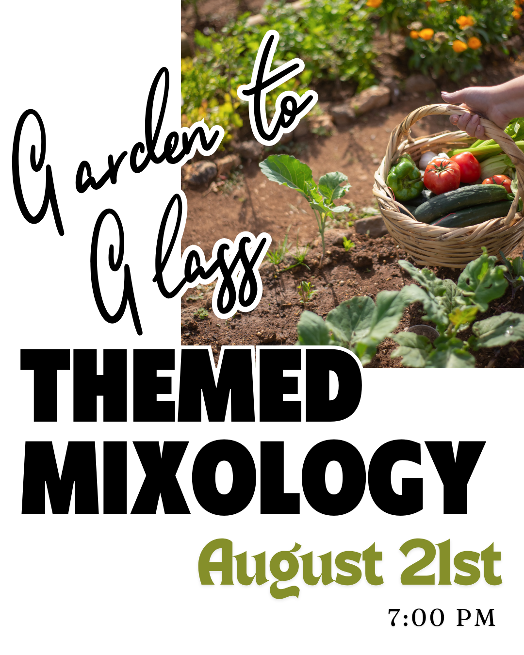 Garden-to-Glass: Themed Mixology