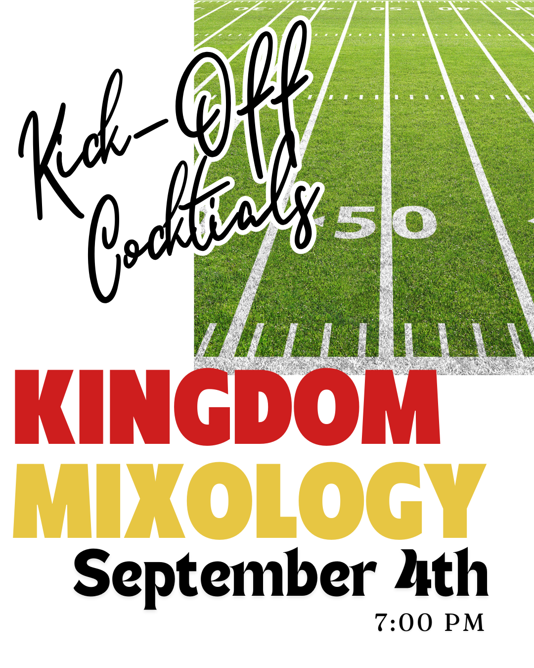 Kick-Off Cocktails: Kingdom Mixology