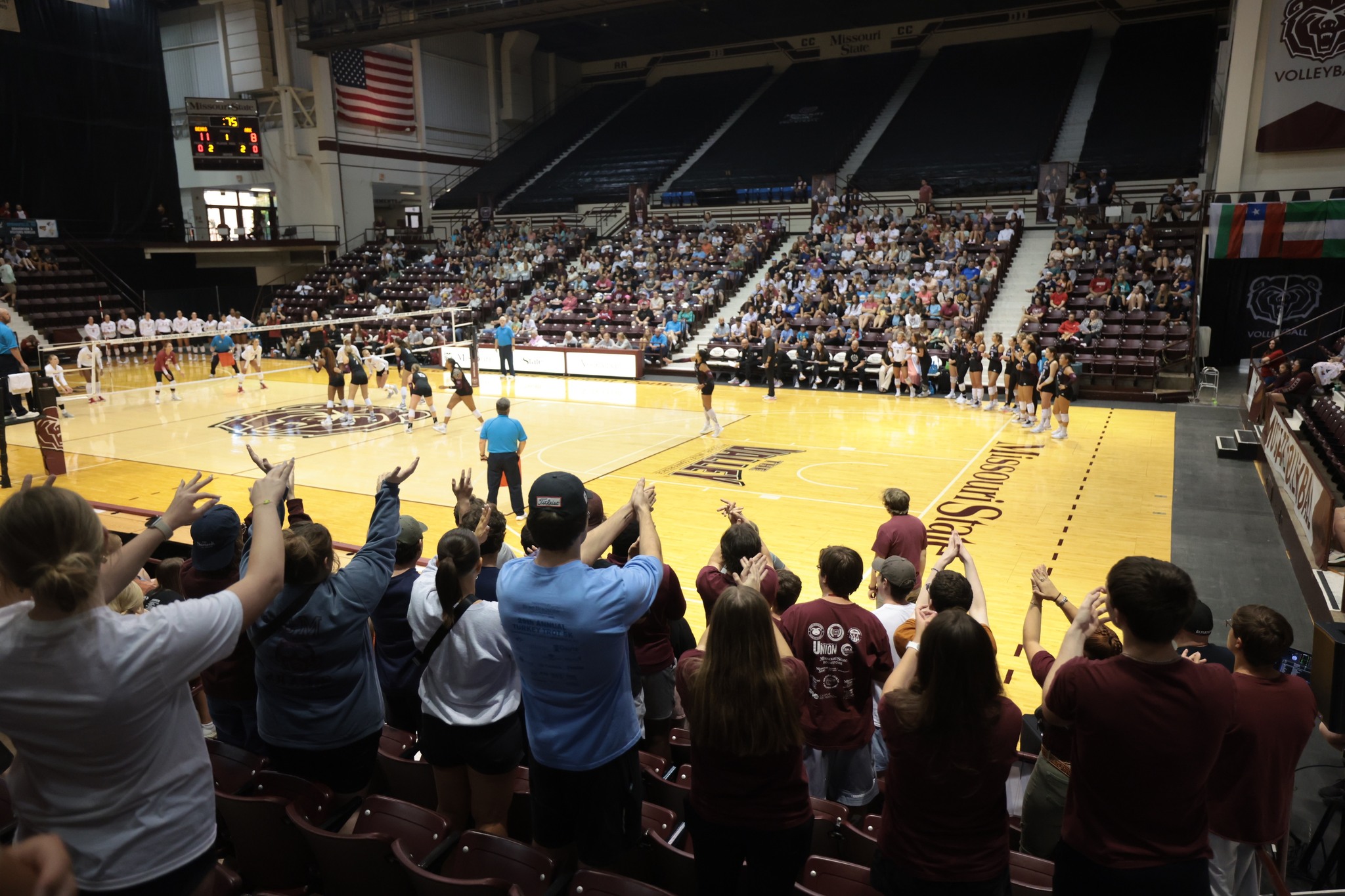 MSU Volleyball Home Opener